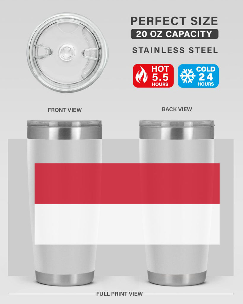 Monaco 84#- world flags- Tumbler