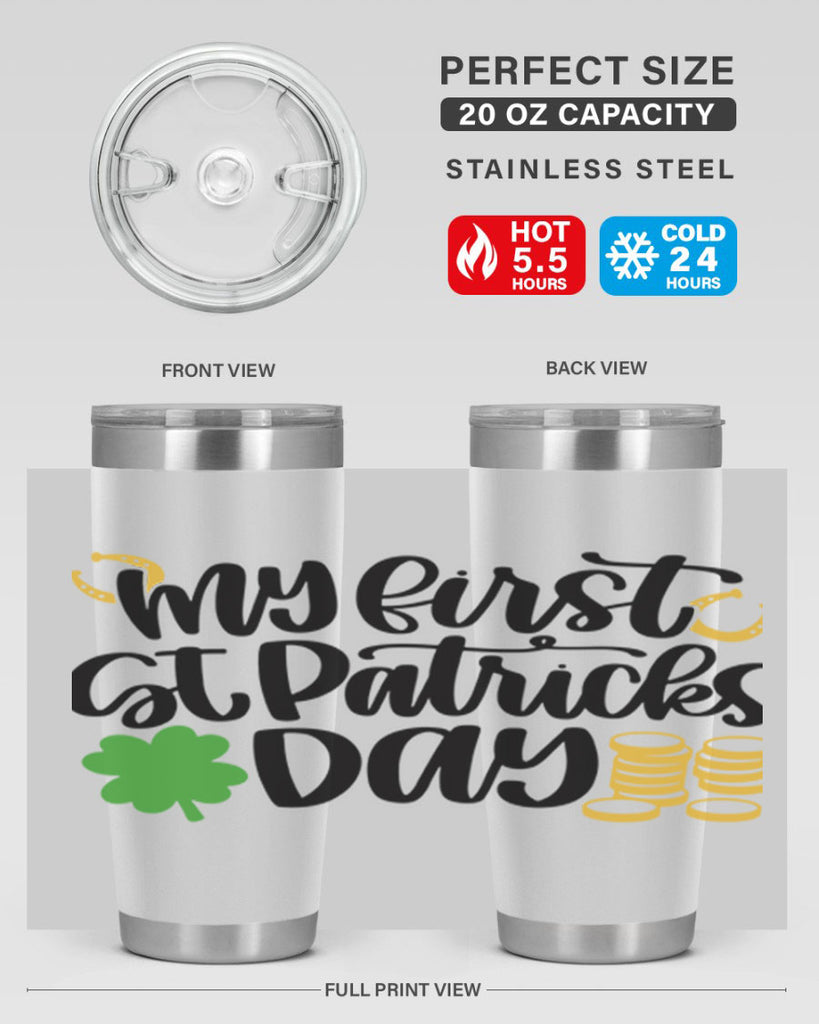 My First St Patricks Day Style 44#- St Patricks Day- Tumbler