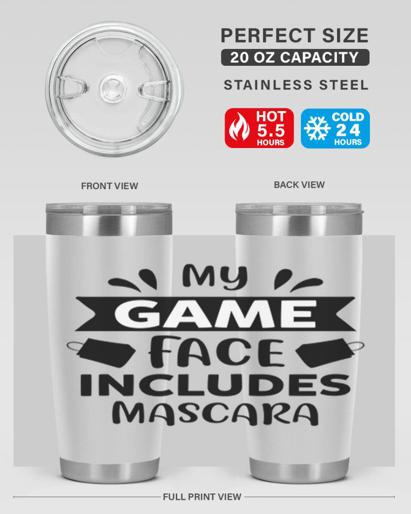 My Game Face Includes Mascara 126#- fashion- Cotton Tank