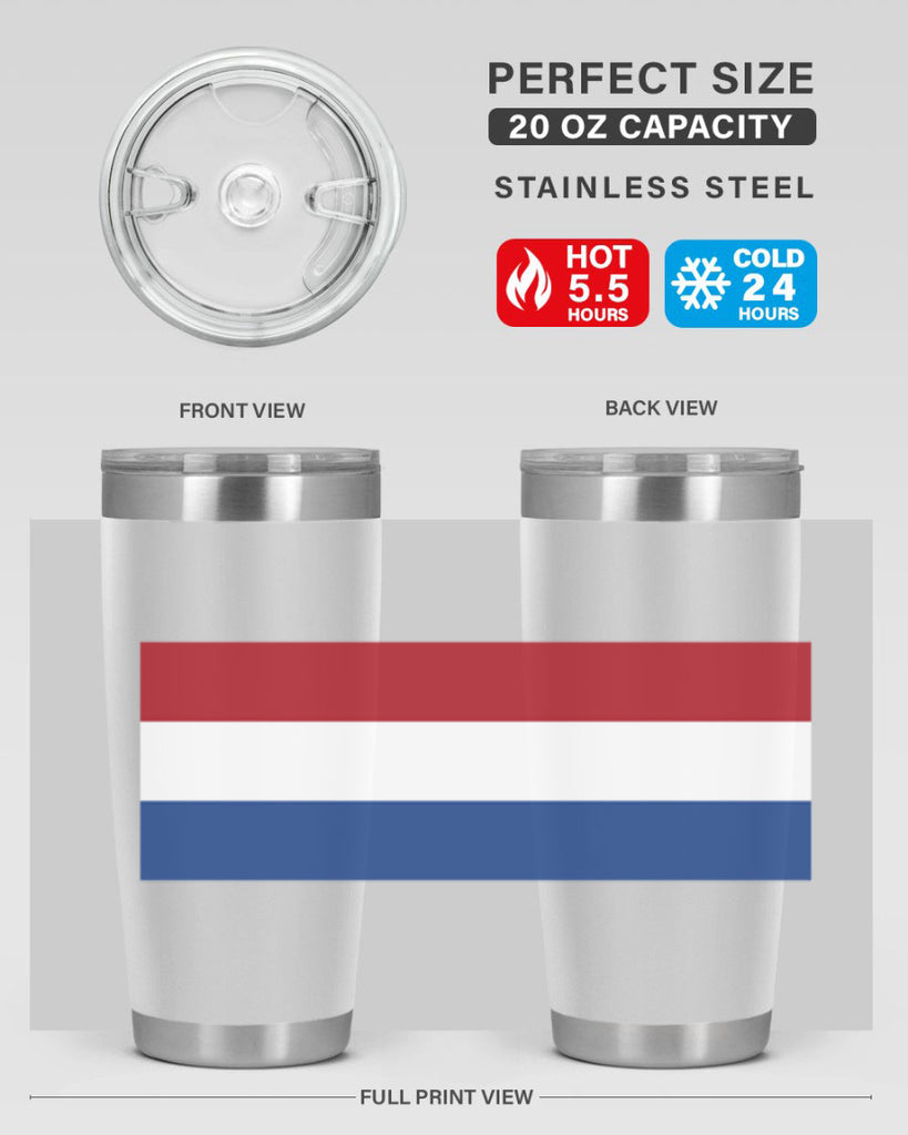 Netherlands 75#- world flags- Tumbler