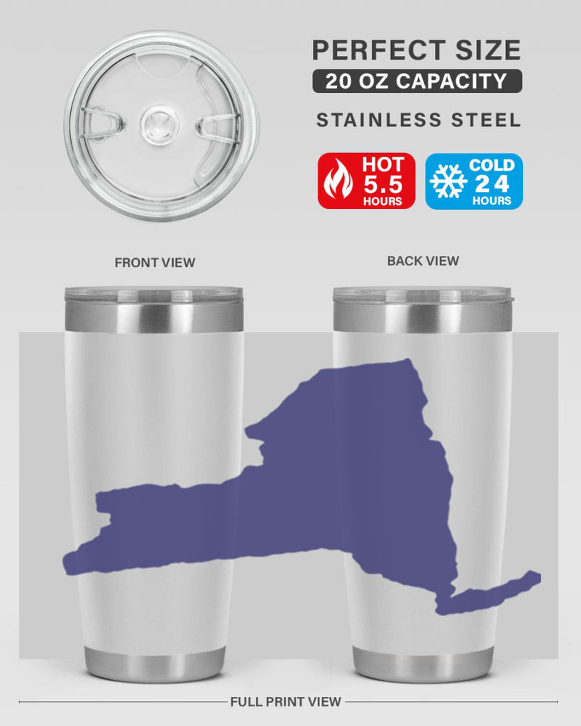 New York 19#- stateflags- Tumbler