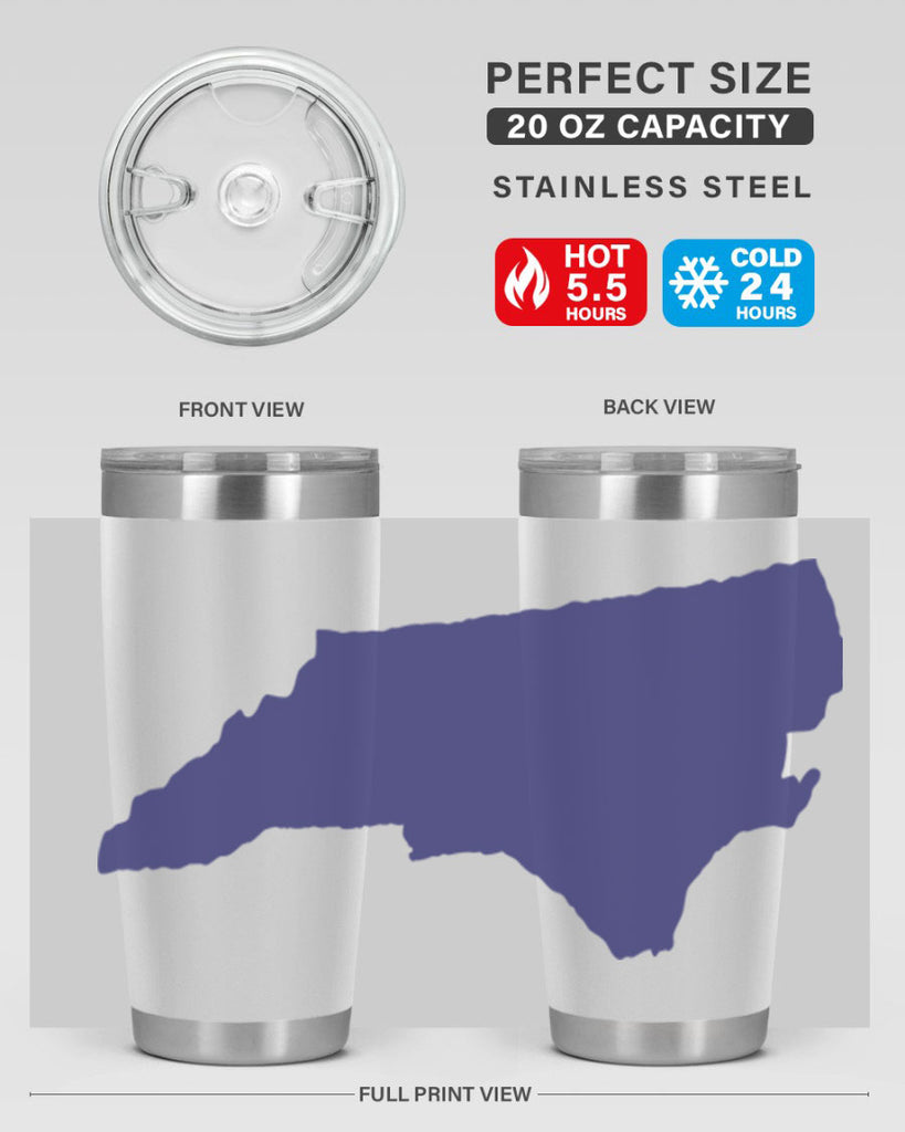 North Carolina 18#- stateflags- Tumbler