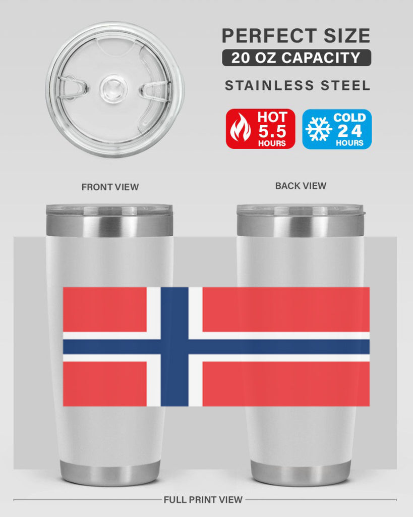 Norway 68#- world flags- Tumbler