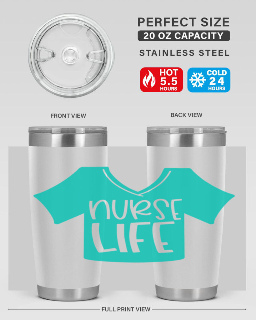 Nurse Life Style Style 105#- nurse- tumbler