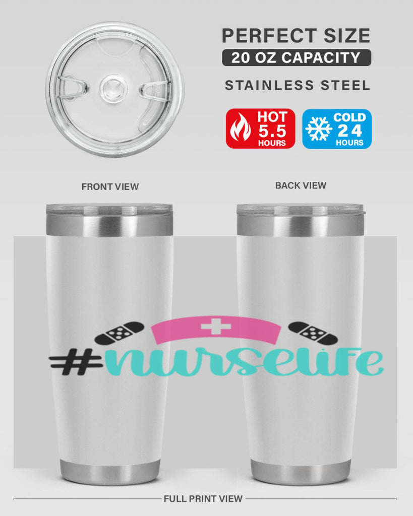 Nurse Life Style Style 107#- nurse- tumbler