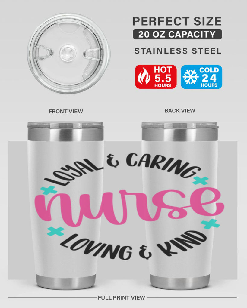 Nurse Loyal Caring Style Style 104#- nurse- tumbler