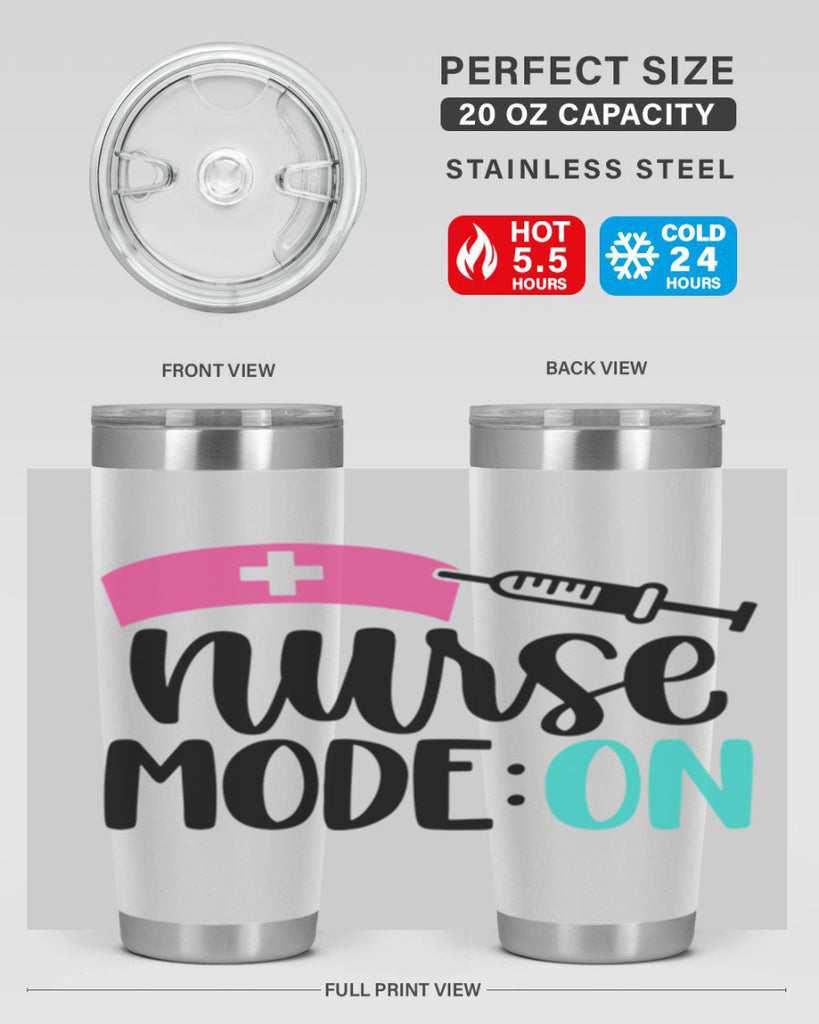 Nurse Mode ON Style Style 102#- nurse- tumbler