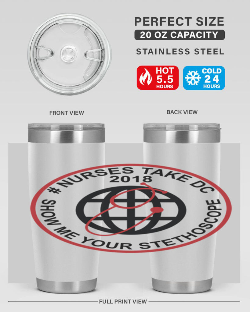 Nurse Takes Dc Design Style 335#- nurse- tumbler
