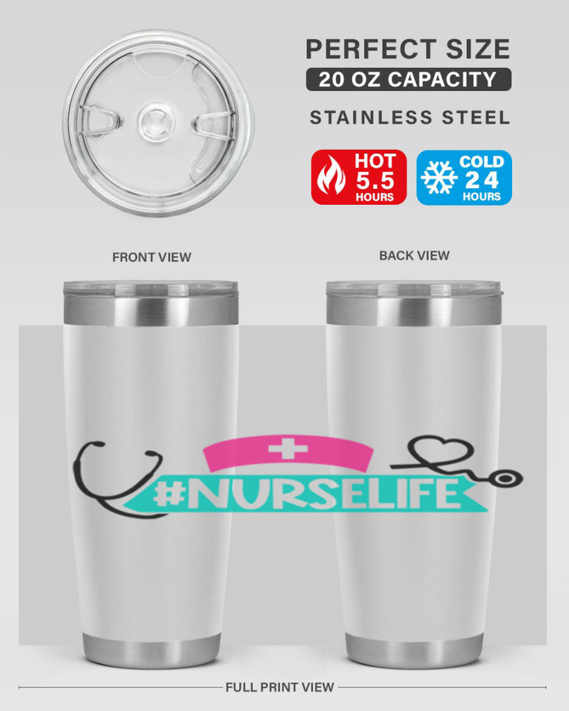 Nurselife Style Style 92#- nurse- tumbler