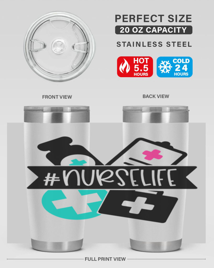 Nurselife Style Style 93#- nurse- tumbler