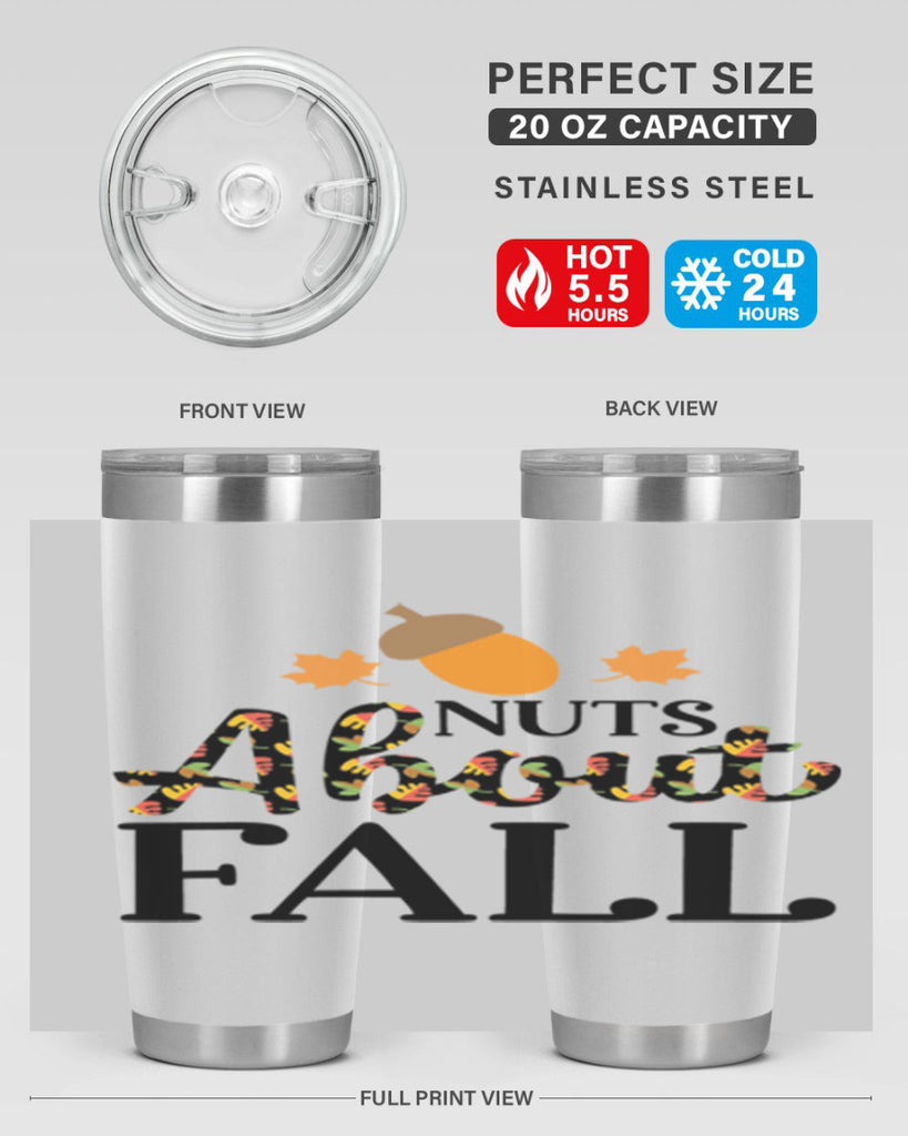 Nutsaboutfall 447#- fall- Tumbler