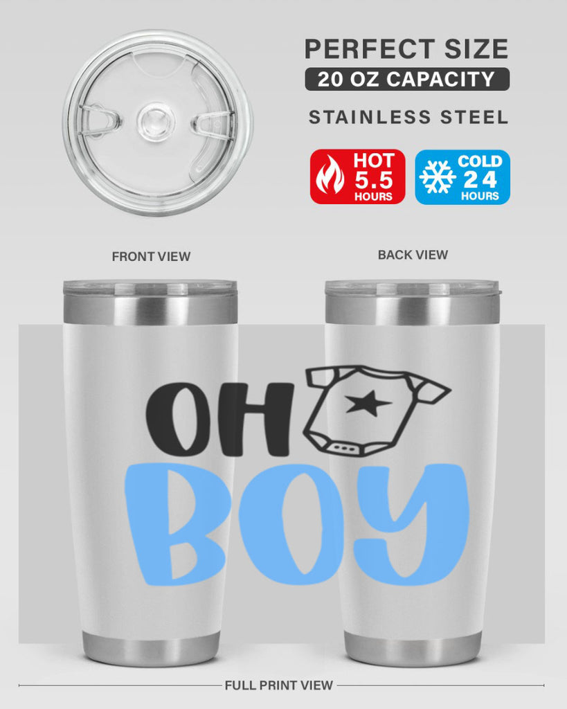 Oh Boy Style 35#- baby- tumbler