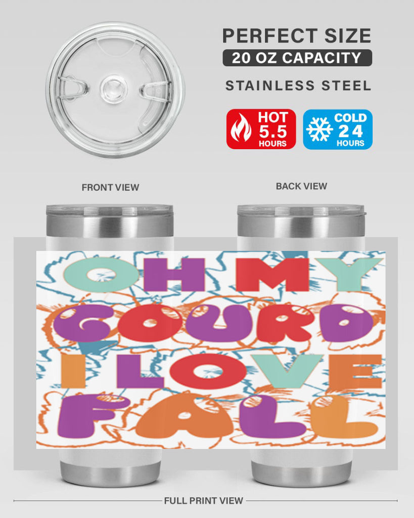 OhMyGourdILove 460#- fall- Tumbler