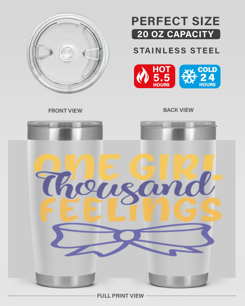 One Girl Thousand Feelings Style 208#- baby- tumbler