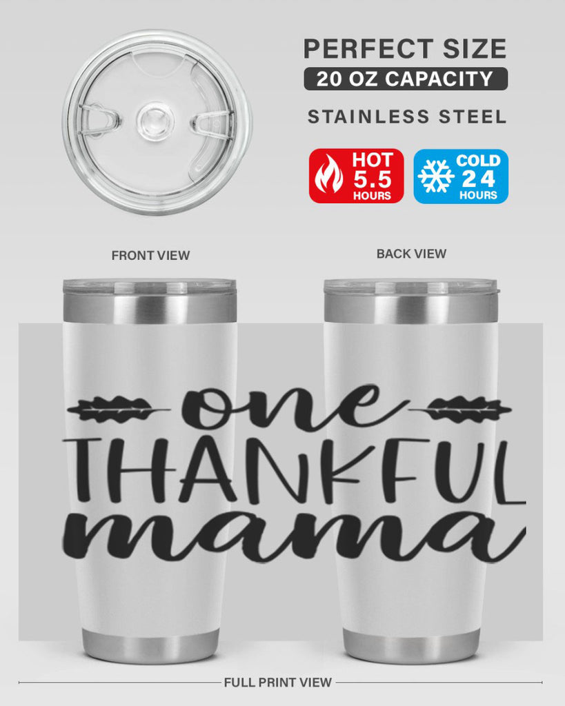 One Thankful Mama 464#- fall- Tumbler