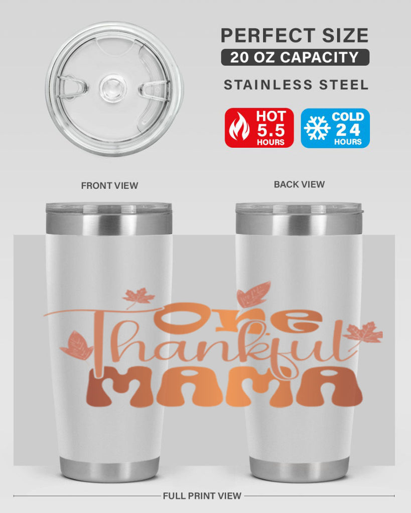 One Thankful Mama 465#- fall- Tumbler