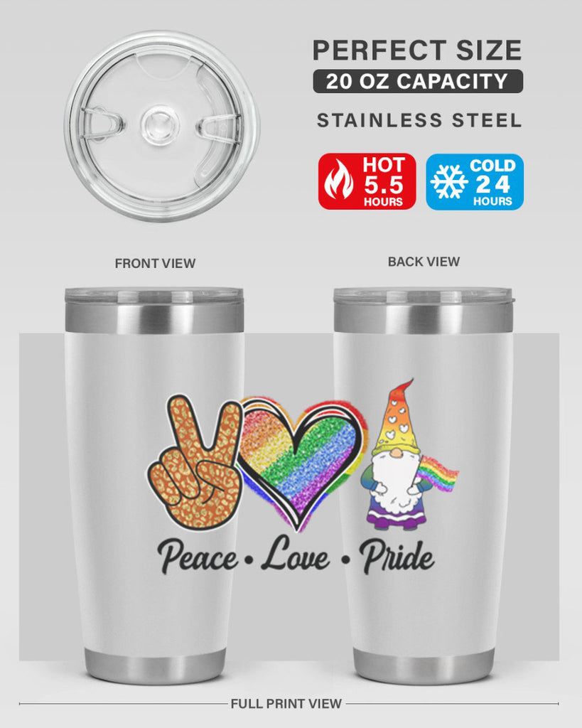 Peace Love Gnome Lgbt Flag  54#- lgbt- Tumbler