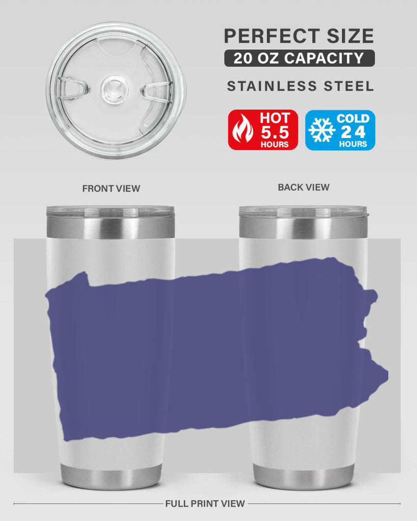 Pennsylvania 13#- stateflags- Tumbler