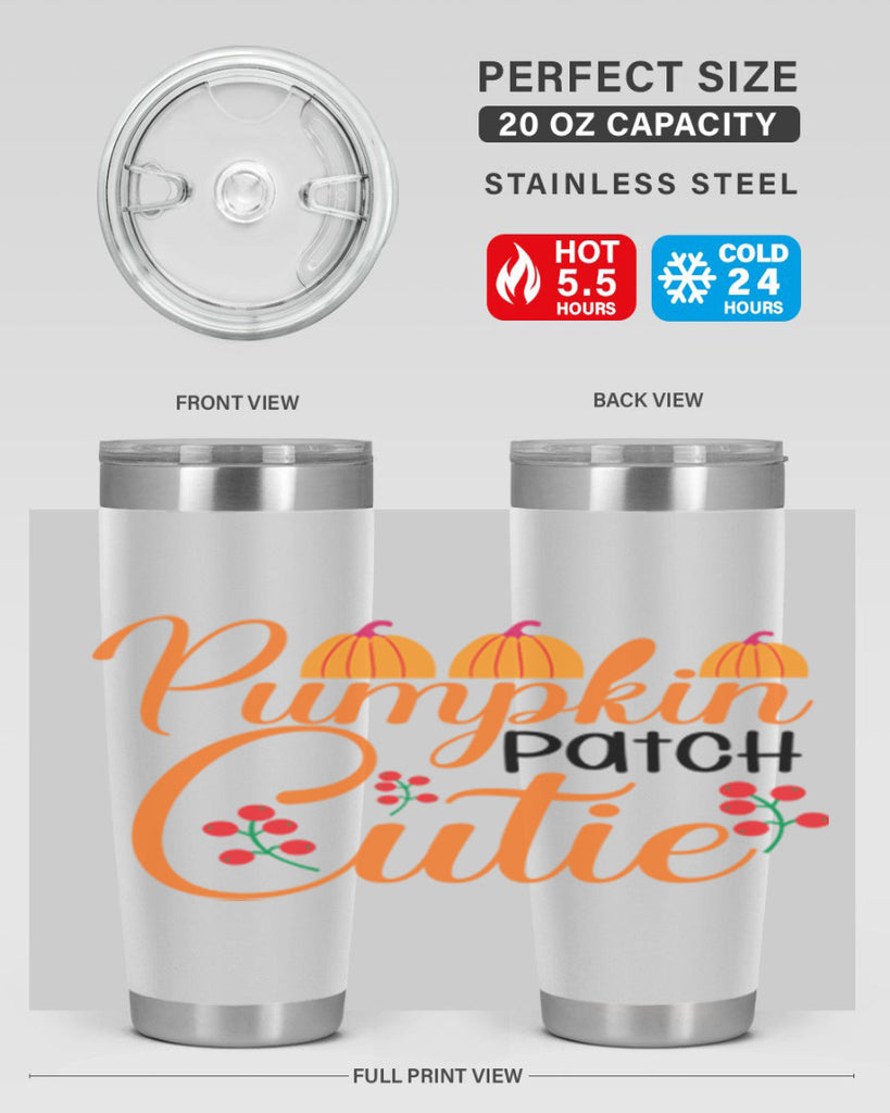 Pumpkin Patch Cutie 529#- fall- Tumbler