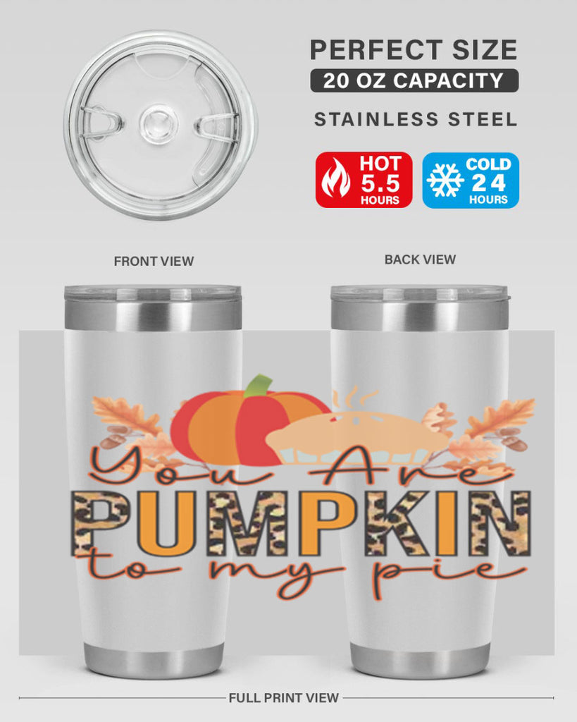 Pumpkin Pie Fall 531#- fall- Tumbler