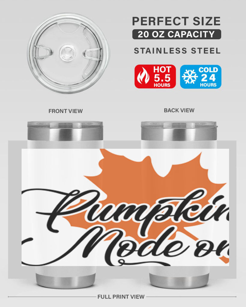 PumpkinModeondesign 563#- fall- Tumbler
