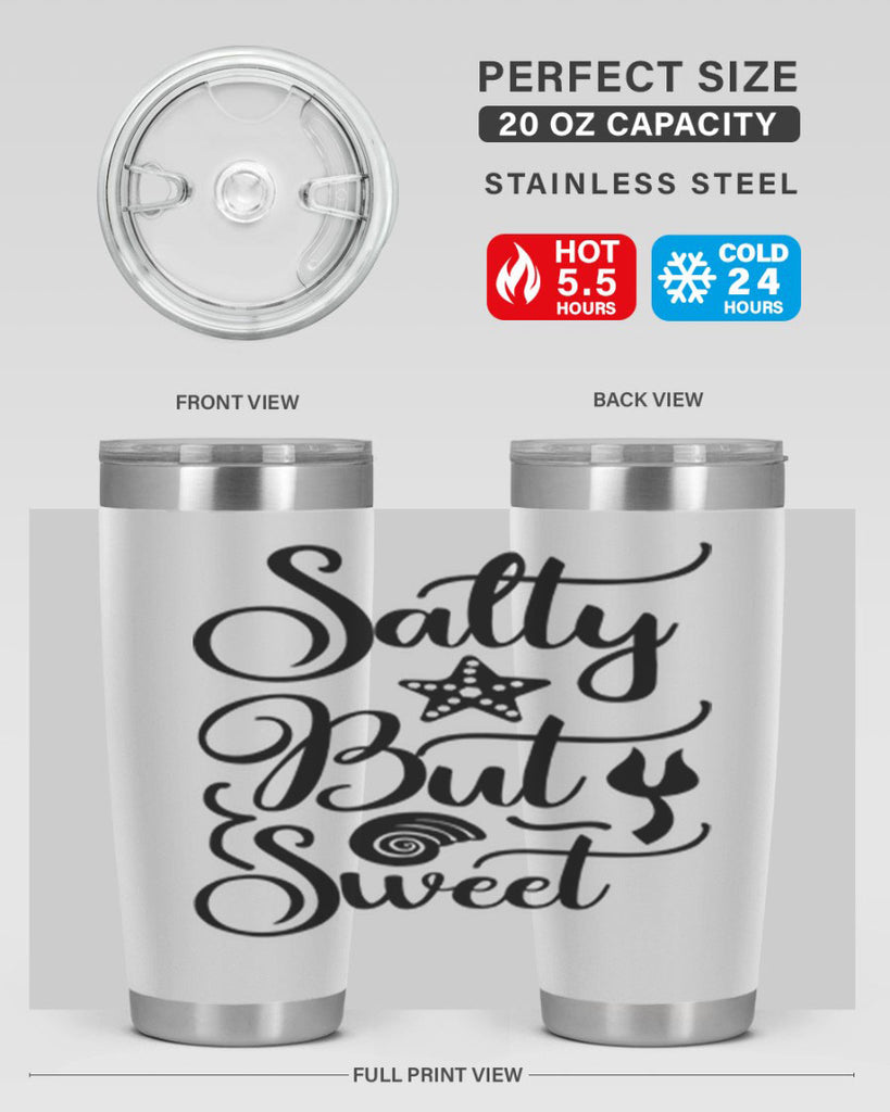 Salty but sweet design 571#- mermaid- Tumbler