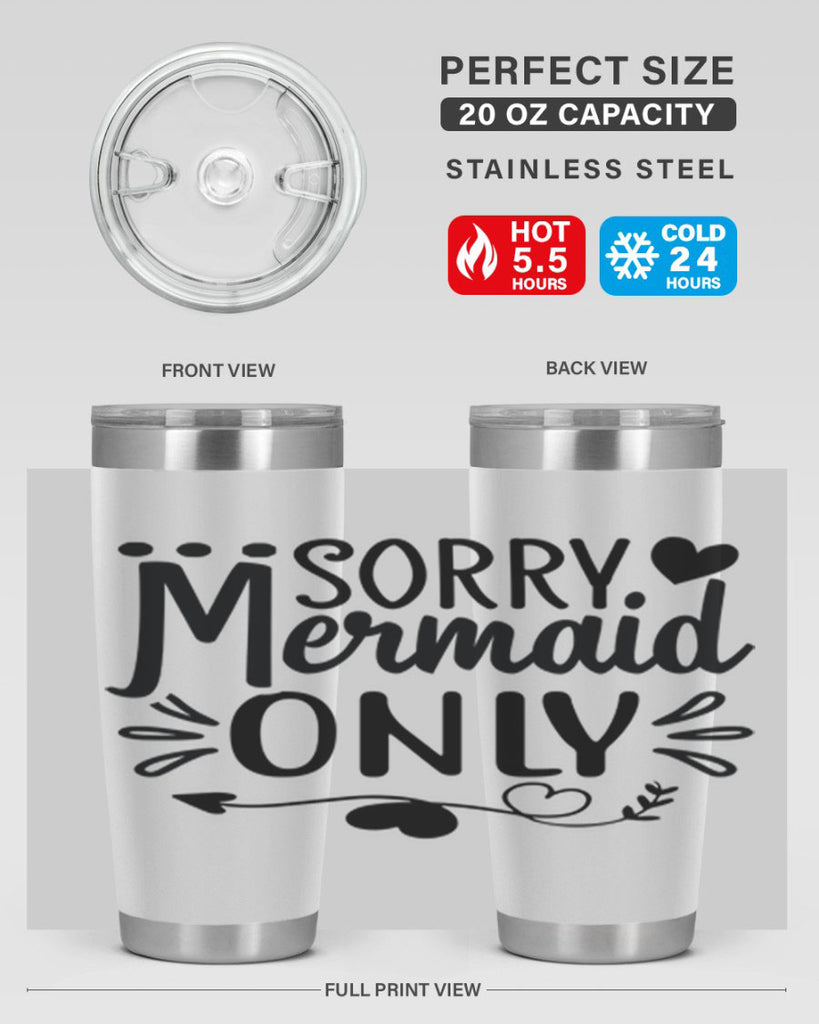 Sorry mermaid only 612#- mermaid- Tumbler