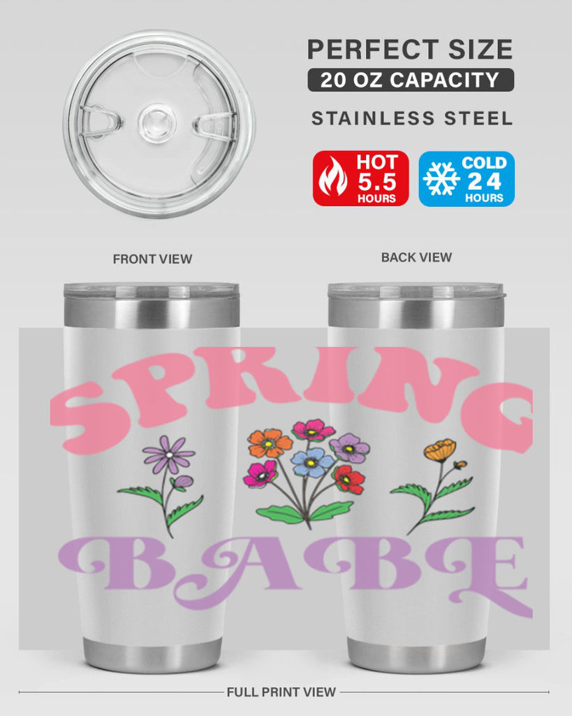 Spring Babe  480#- spring- Tumbler
