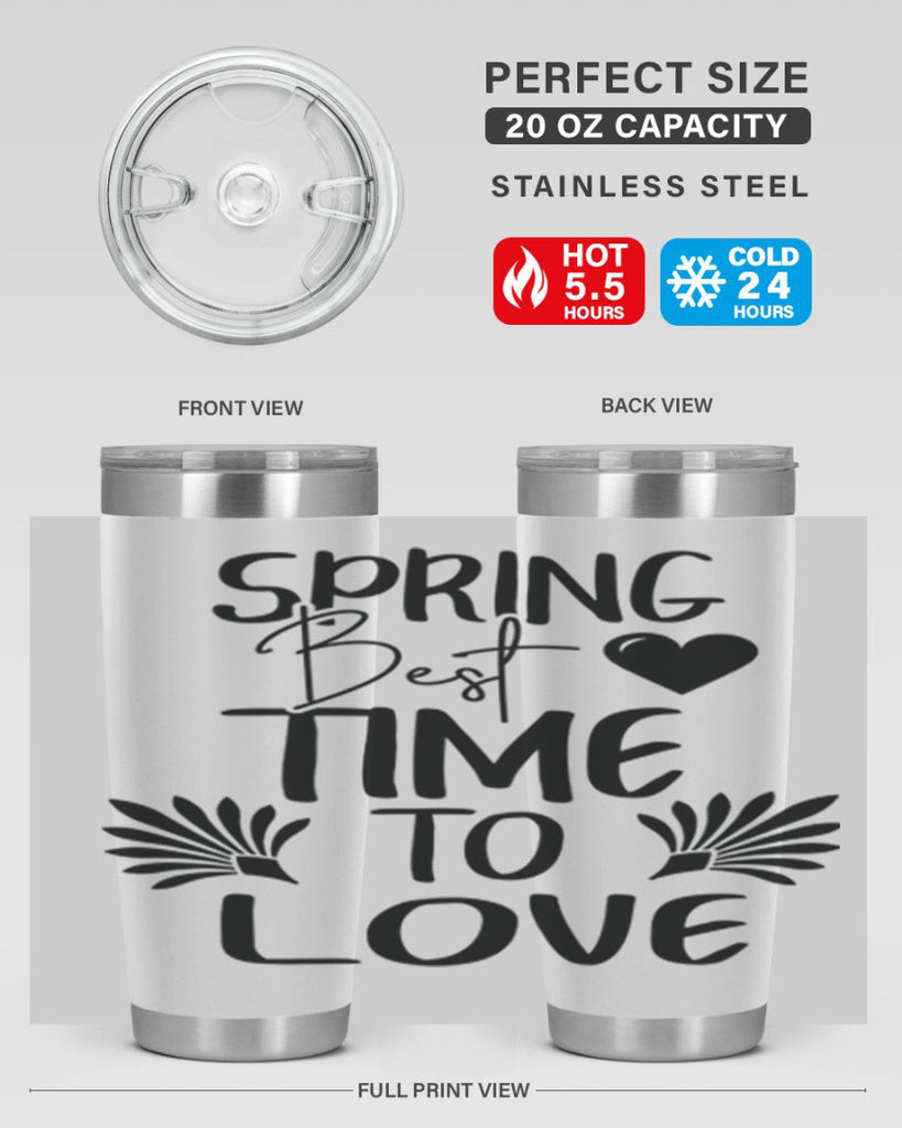 Spring Best Time to Love 414#- spring- Tumbler