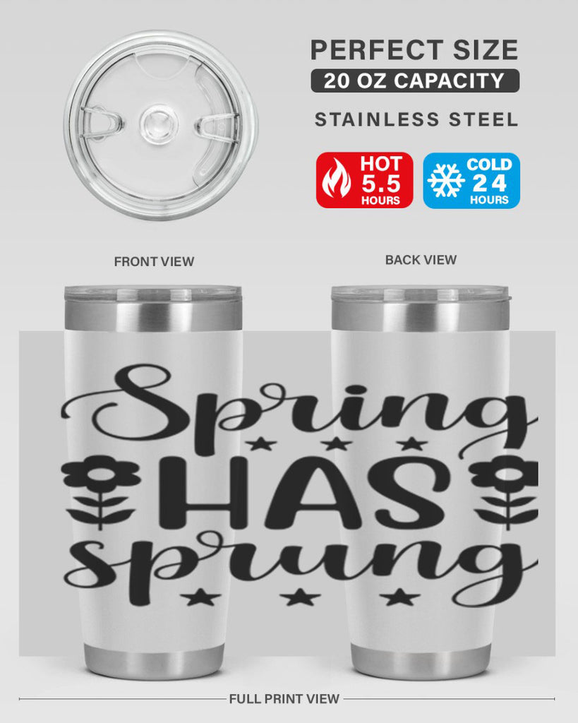 Spring has sprung  491#- spring- Tumbler