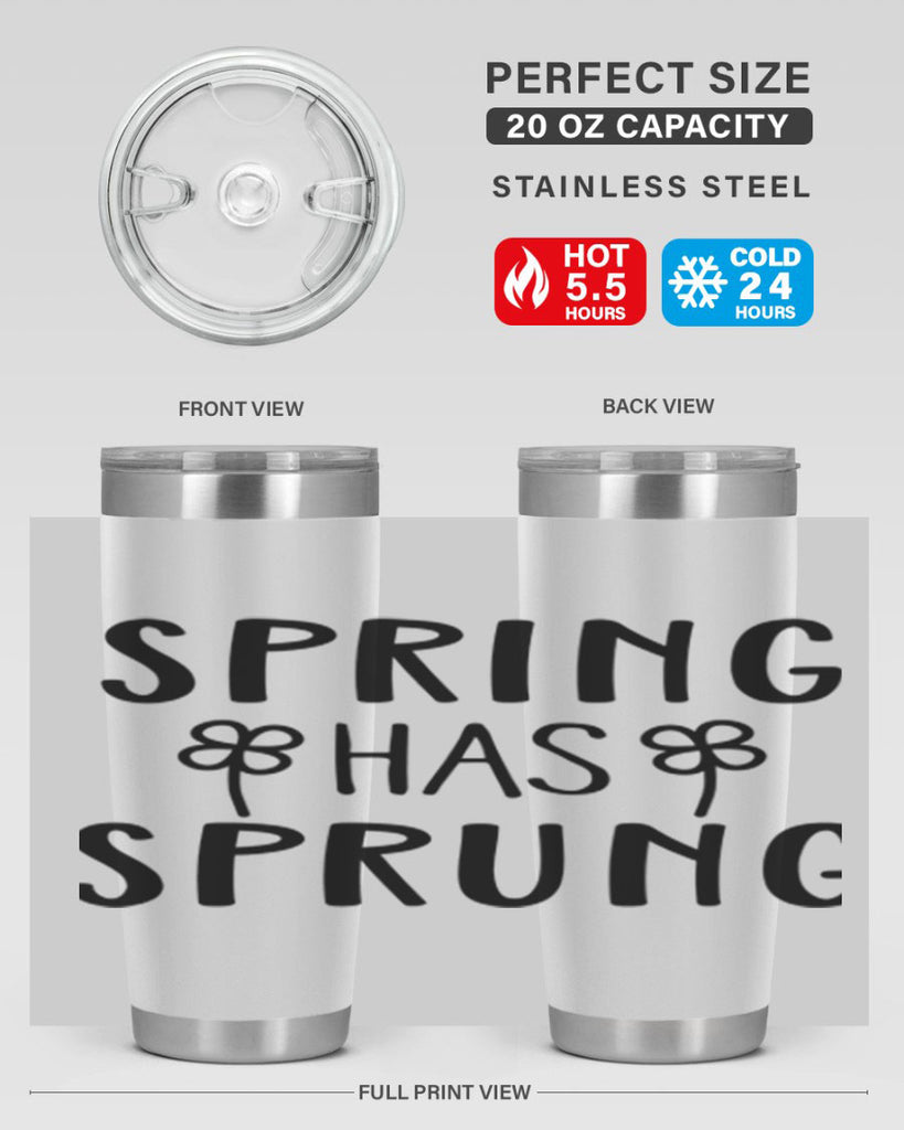 Spring has sprung design  490#- spring- Tumbler