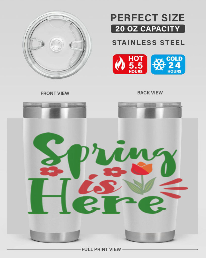 Spring is Here 497#- spring- Tumbler