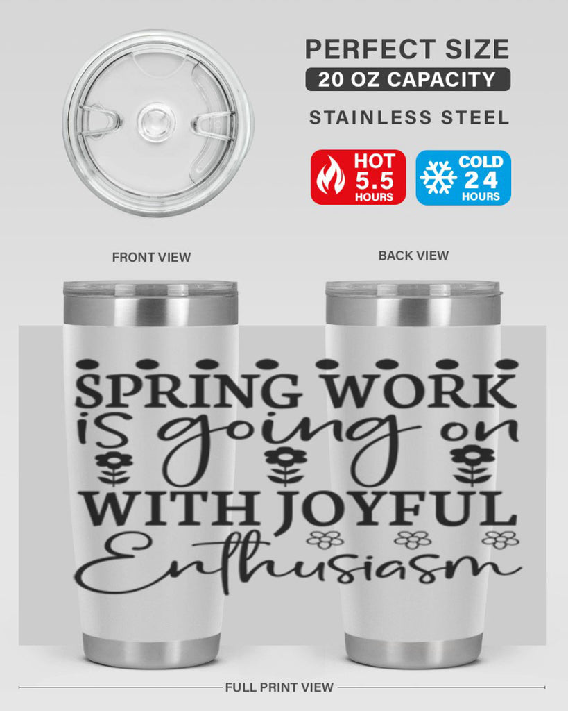 Spring work is going on 521#- spring- Tumbler