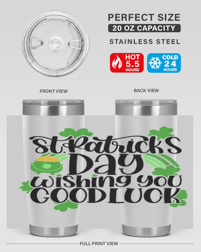 St Patricks Day Wishing You Good Luck Style 27#- St Patricks Day- Tumbler