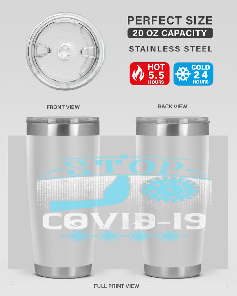 Stop covid Style 22#- corona virus- Cotton Tank