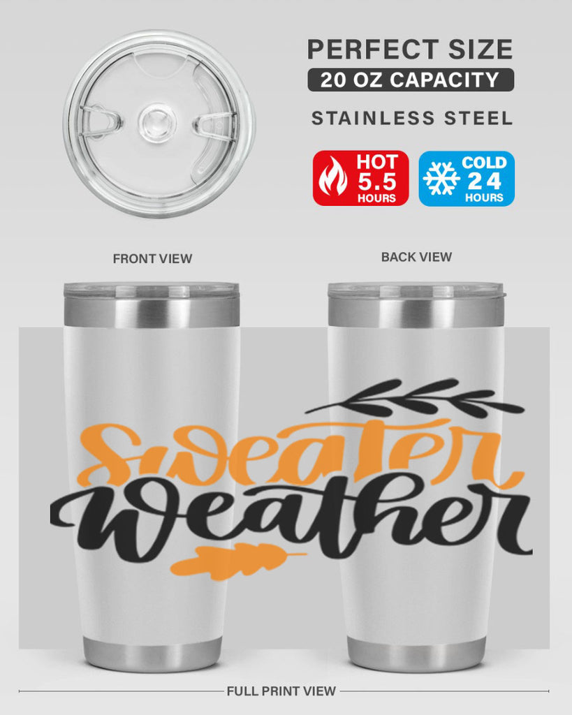 Sweater Weather 510#- fall- Tumbler