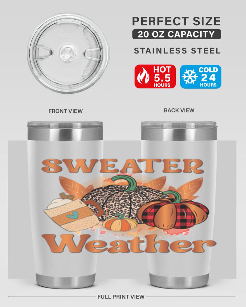 Sweater Weather 589#- fall- Tumbler