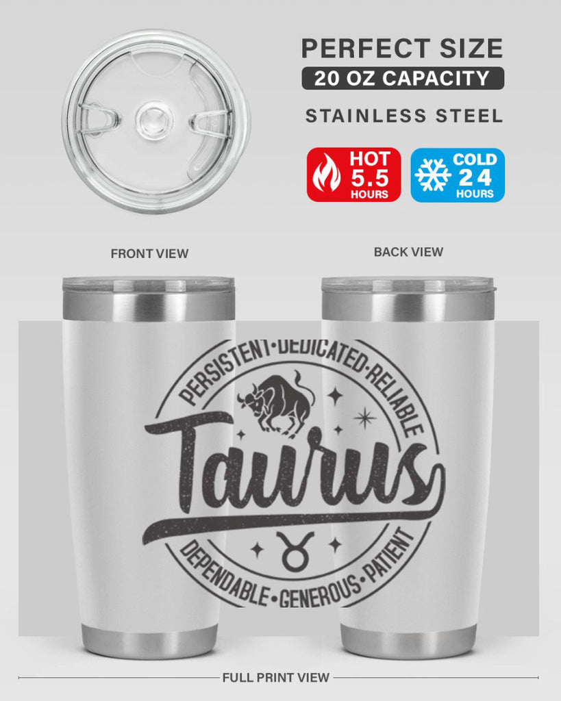 Taurus 494#- zodiac- Tumbler