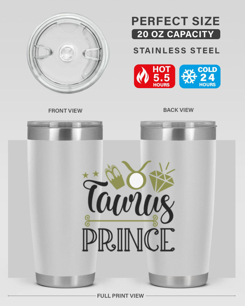 Taurus prince 502#- zodiac- Tumbler