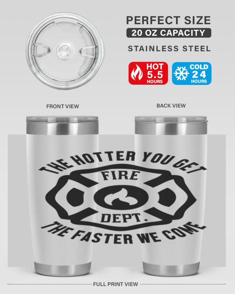 The hotter Style 18#- fire fighter- tumbler