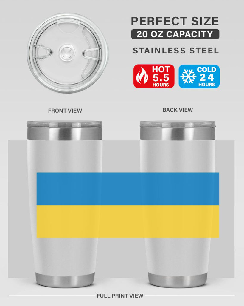 Ukraine 13#- world flags- Tumbler