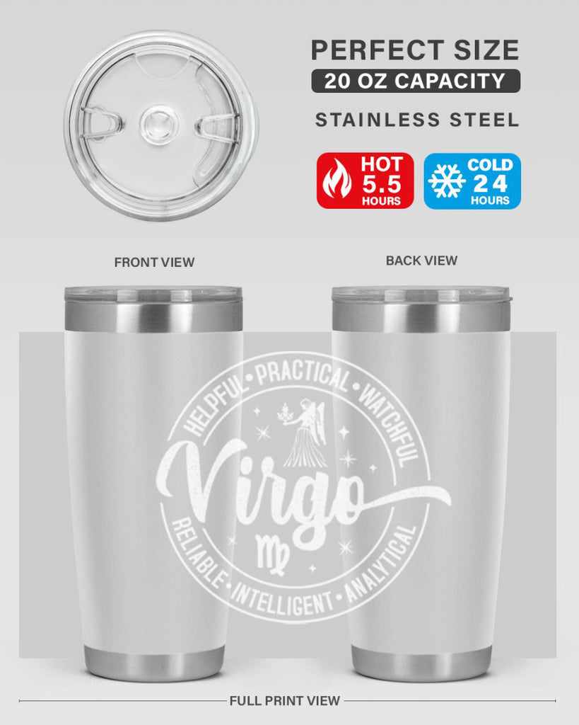 Virgo 536#- zodiac- Tumbler