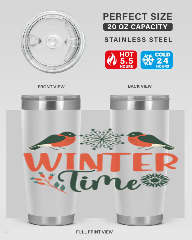 Winter Time 530#- winter- Tumbler