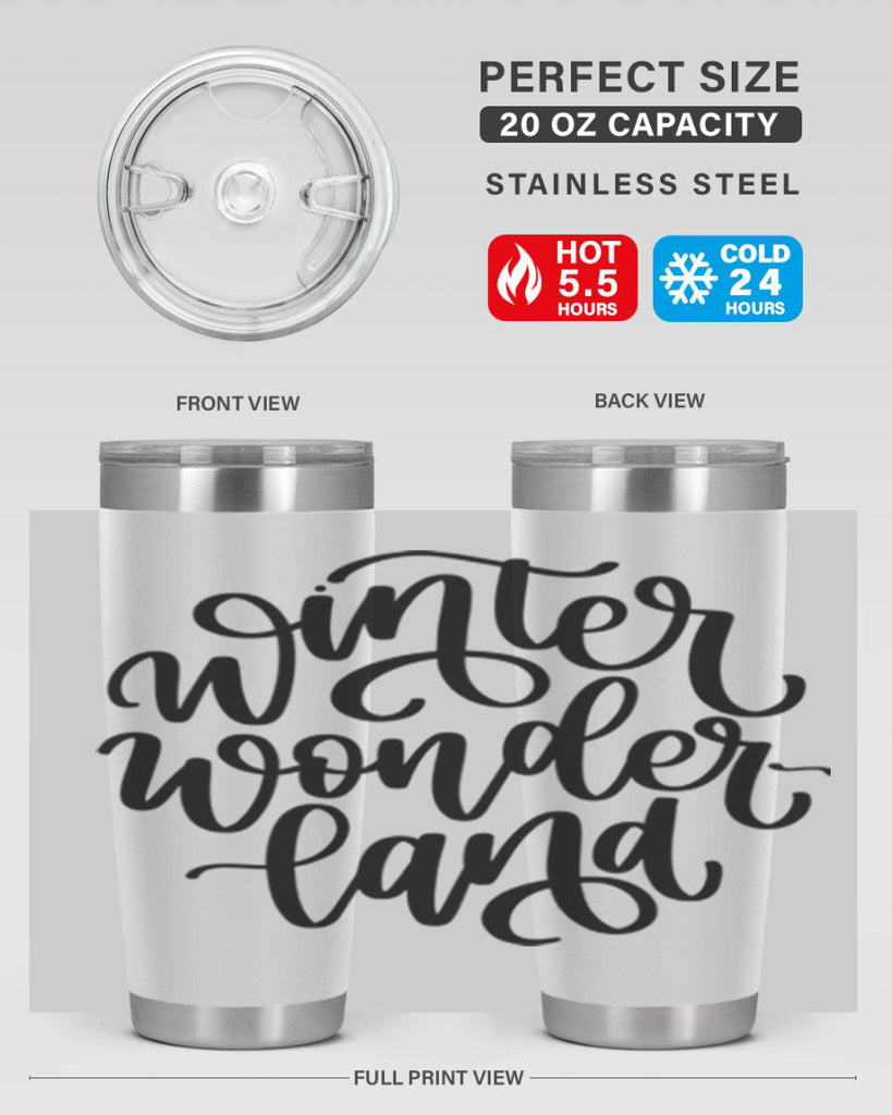 Winter Wonderland347#- winter- Tumbler