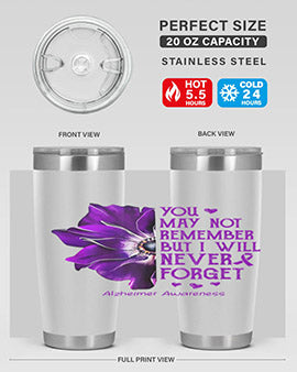 You may not remember but I will never forget alzheimer 223#- alzheimers- Cotton Tank