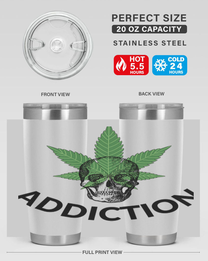 addiction cannabis 7#- marijuana- Tumbler