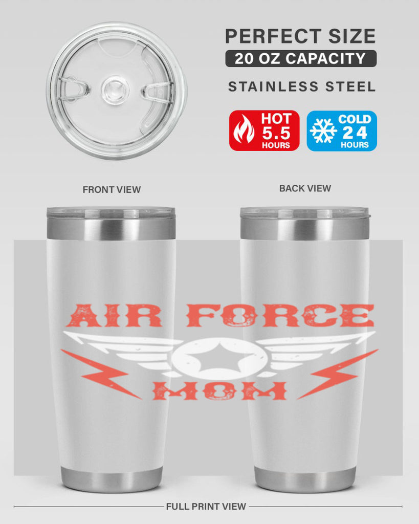 air force mom 225#- mom- Tumbler