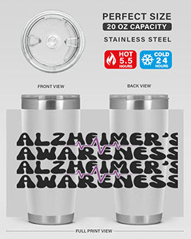 alzheimer s awareness 5#- alzheimers- Tumbler