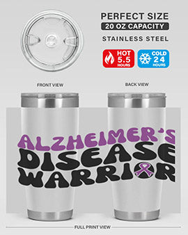 alzheimer s disease warrior 4#- alzheimers- Cotton Tank