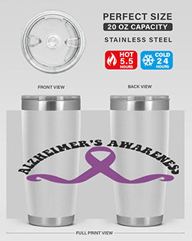 alzheimers awareness 113#- alzheimers- Tumbler